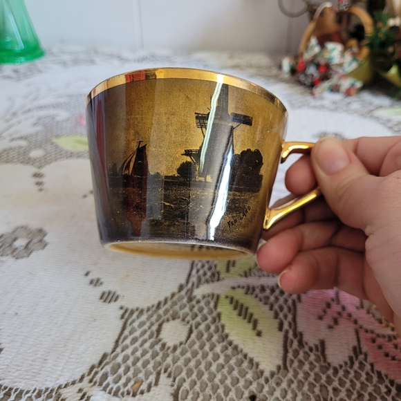 Royal Vistas Ware Cup and Saucer Paintings By Famous Artists Ridgeway England - Picture 12 of 16